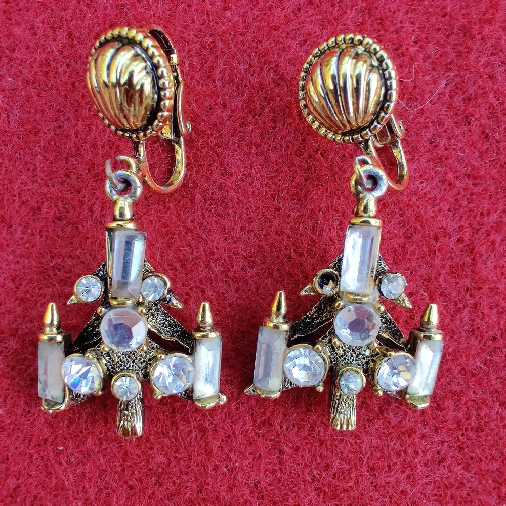 Vintage signed Pakula rhinestone